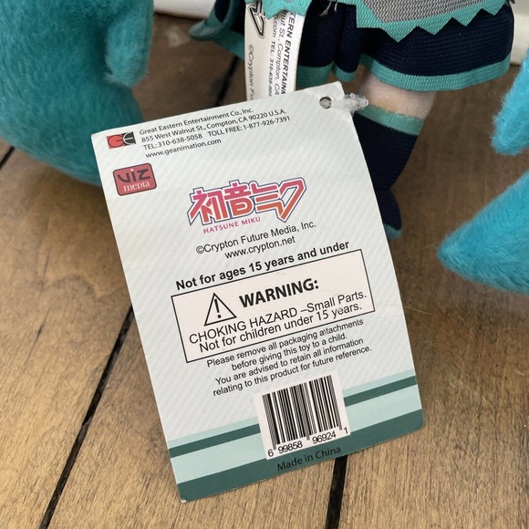 NWT Nendoroid Plus Vocaloid Hatsune Miku series 01 Anime Plush Doll Stuffed Toy - Picture 5 of 6